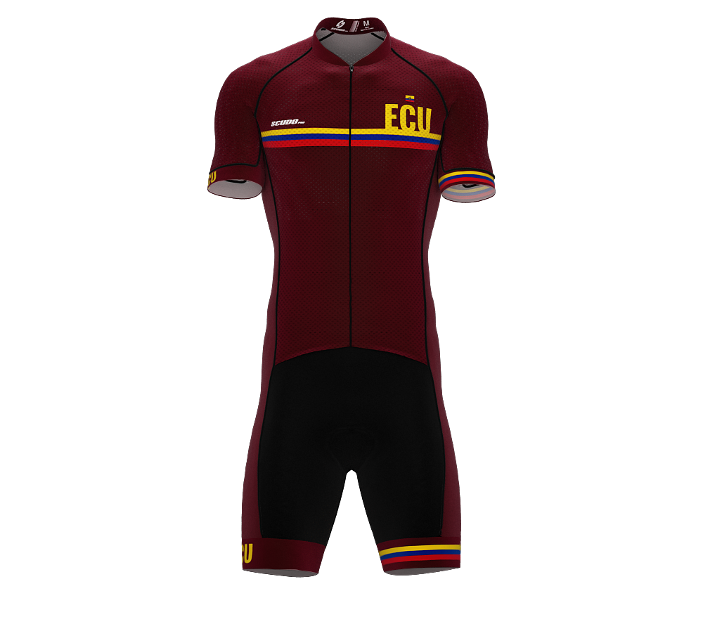 Ecuador Vine Code Cycling Speedsuit for Men