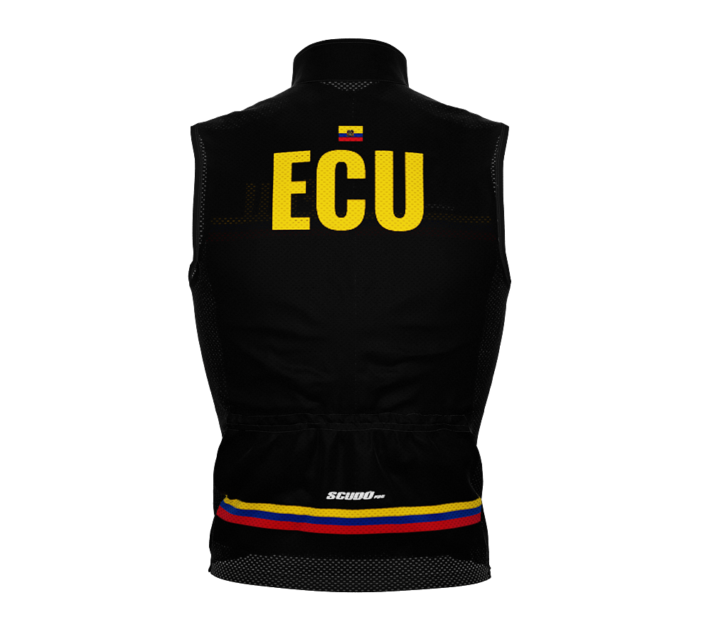 Wind Breaker Cycling Running Sports Vest Ecuador Country Code for Men And Women