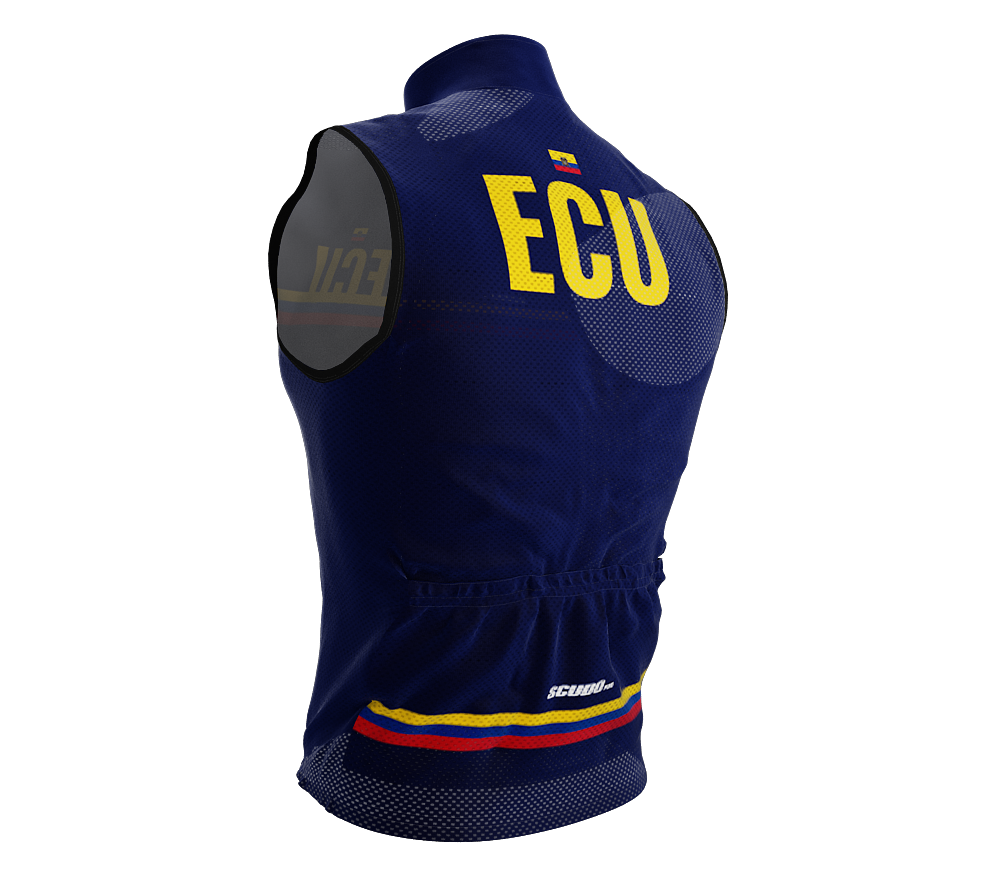 Wind Breaker Cycling Running Sports Vest Ecuador Country Code for Men And Women