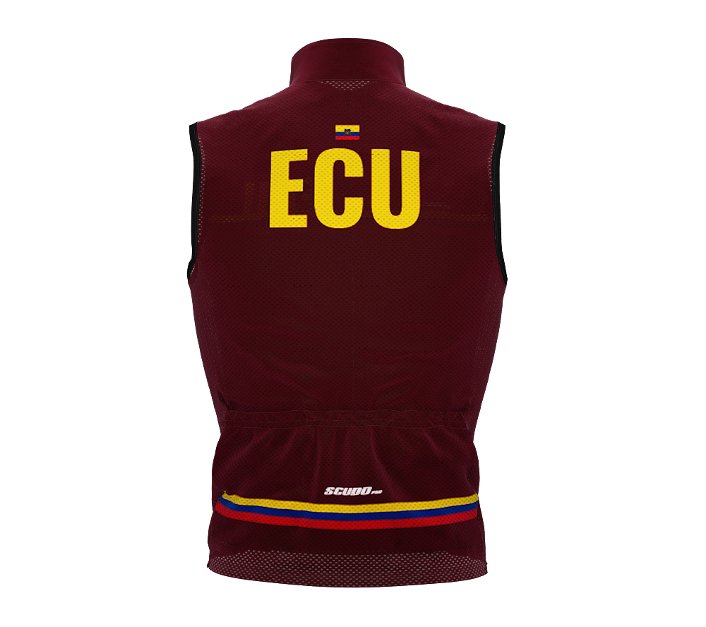 Wind Breaker Cycling Running Sports Vest Ecuador Country Code for Men And Women