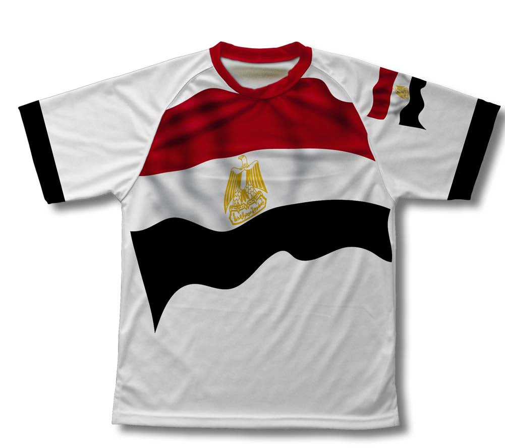 Egypt Flag Technical T-Shirt for Men and Women