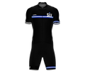 El Salvador Black Code Cycling Speedsuit for Men