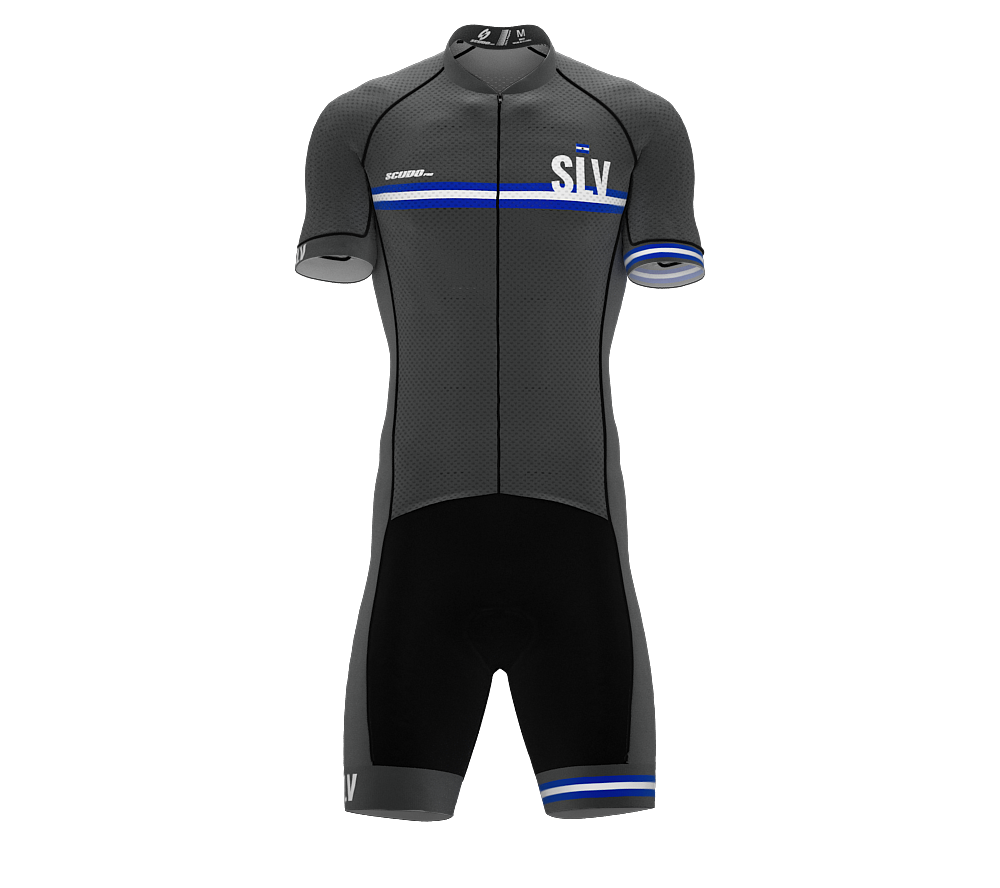 El Salvador Gray Code Cycling Speedsuit for Men