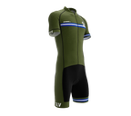 El Salvador Green Code Cycling Speedsuit for Men