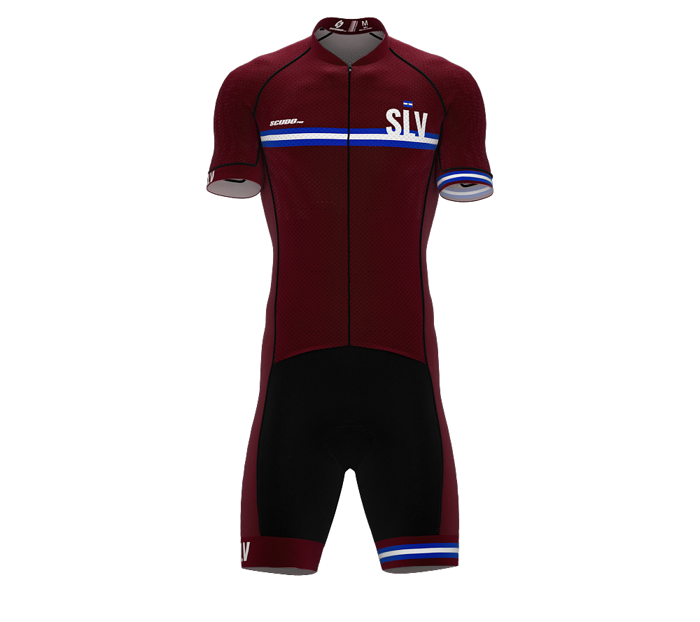 El Salvador Vine Code Cycling Speedsuit for Men