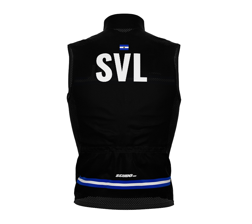 Wind Breaker Cycling Running Sports Vest El Salvador Country Code for Men And Women
