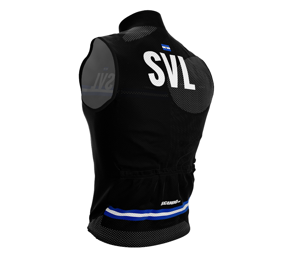 Wind Breaker Cycling Running Sports Vest El Salvador Country Code for Men And Women