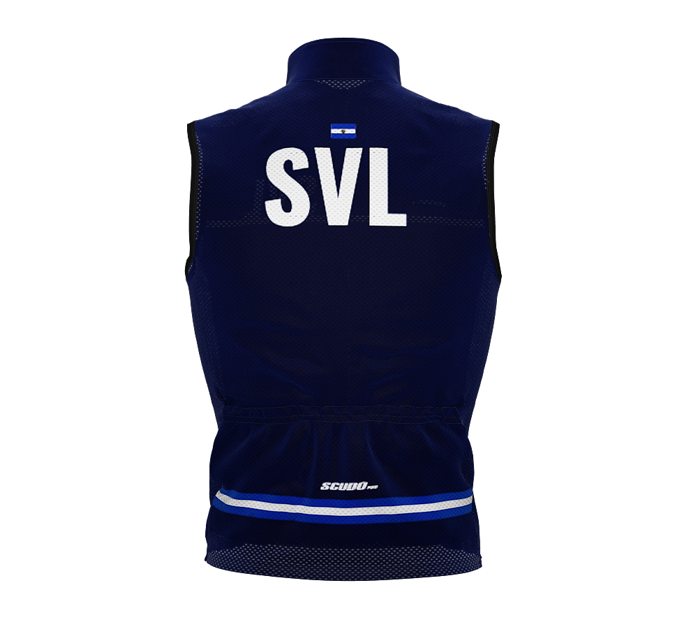 Wind Breaker Cycling Running Sports Vest El Salvador Country Code for Men And Women
