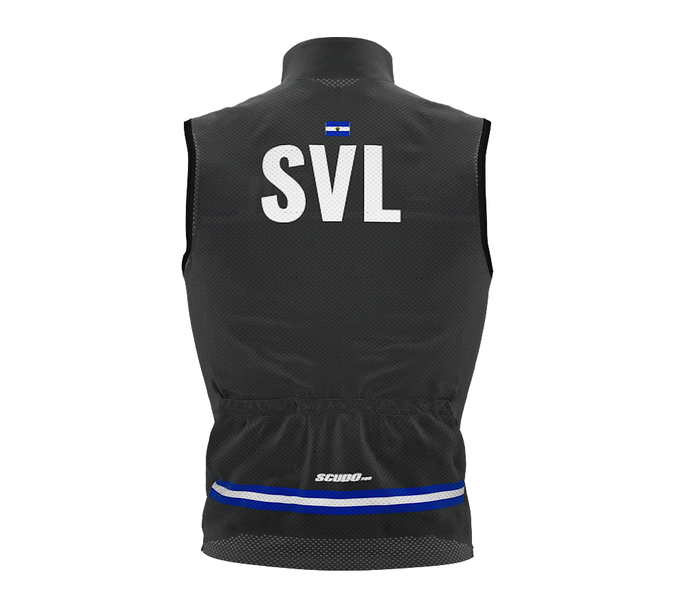 Wind Breaker Cycling Running Sports Vest El Salvador Country Code for Men And Women