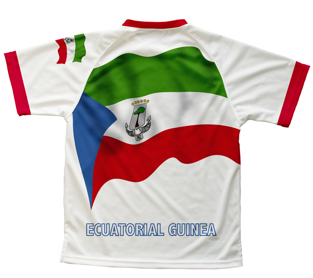 Equatorial Guinea Flag Technical T-Shirt for Men and Women
