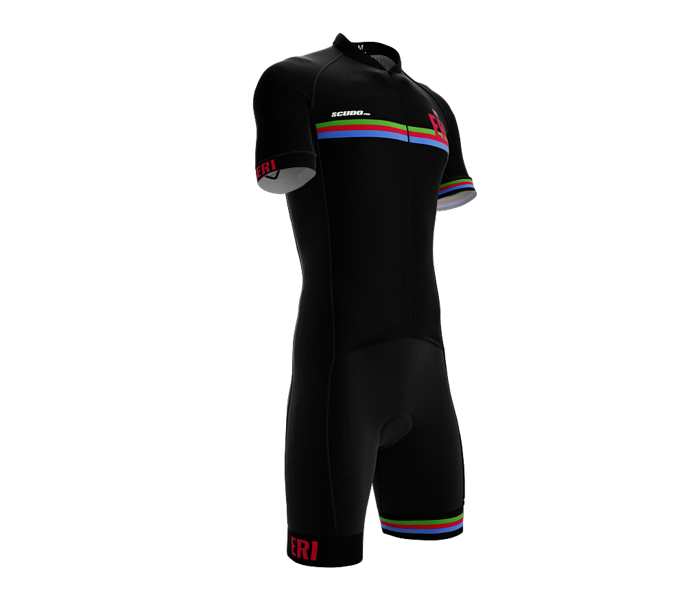 Eritrea Black Code Cycling Speedsuit for Men