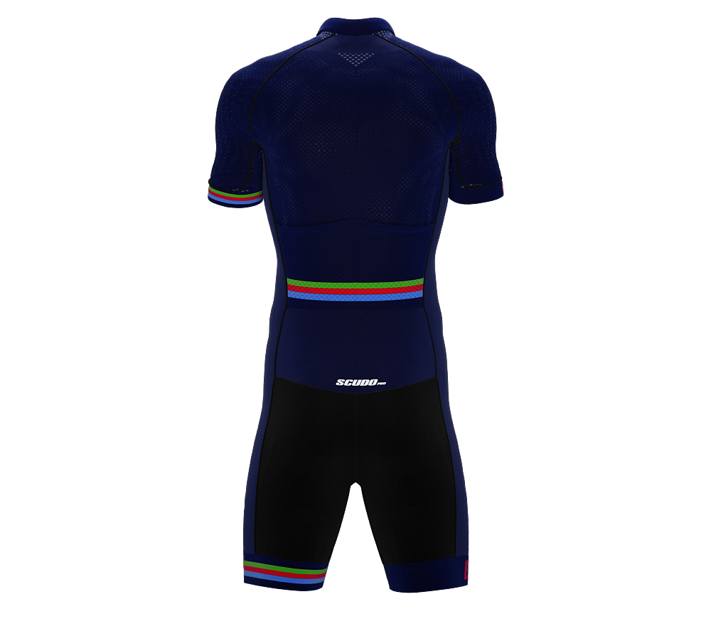Eritrea Blue Code Cycling Speedsuit for Men