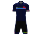 Eritrea Blue Code Cycling Speedsuit for Men