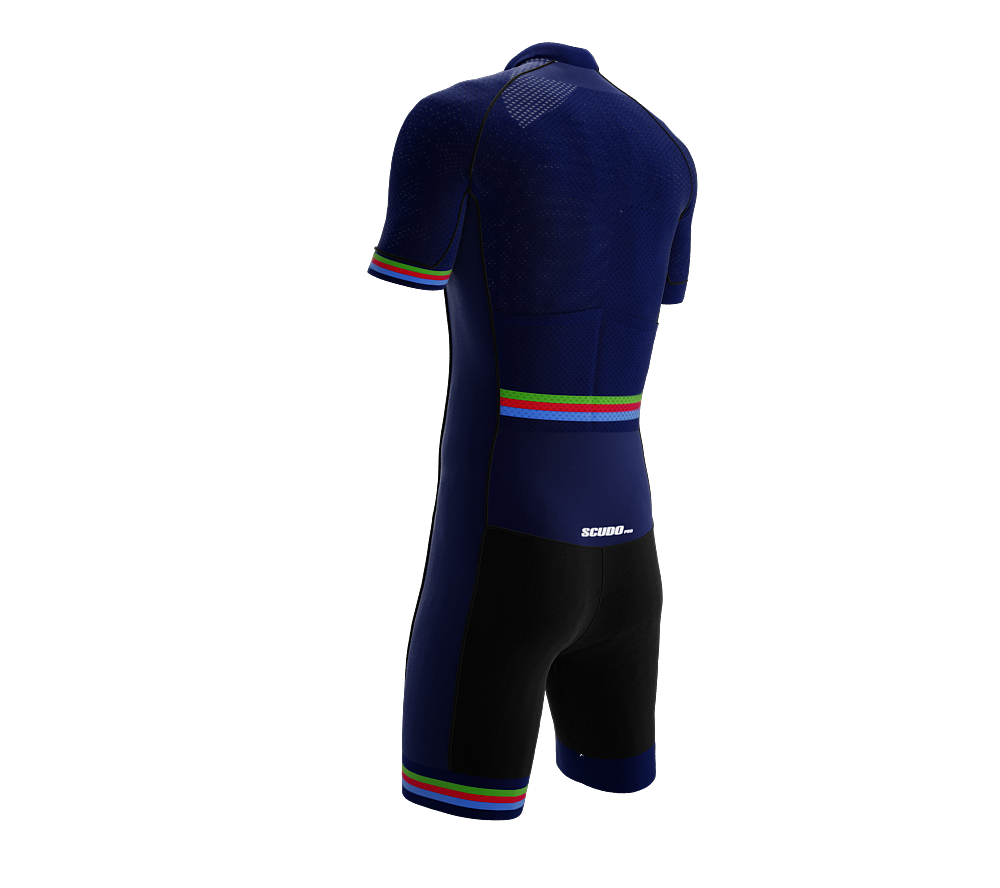 Eritrea Blue Code Cycling Speedsuit for Men