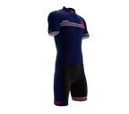 Eritrea Blue Code Cycling Speedsuit for Men