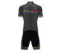 Eritrea Gray Code Cycling Speedsuit for Men