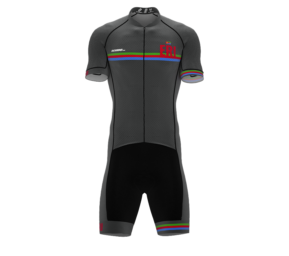 Eritrea Gray Code Cycling Speedsuit for Men