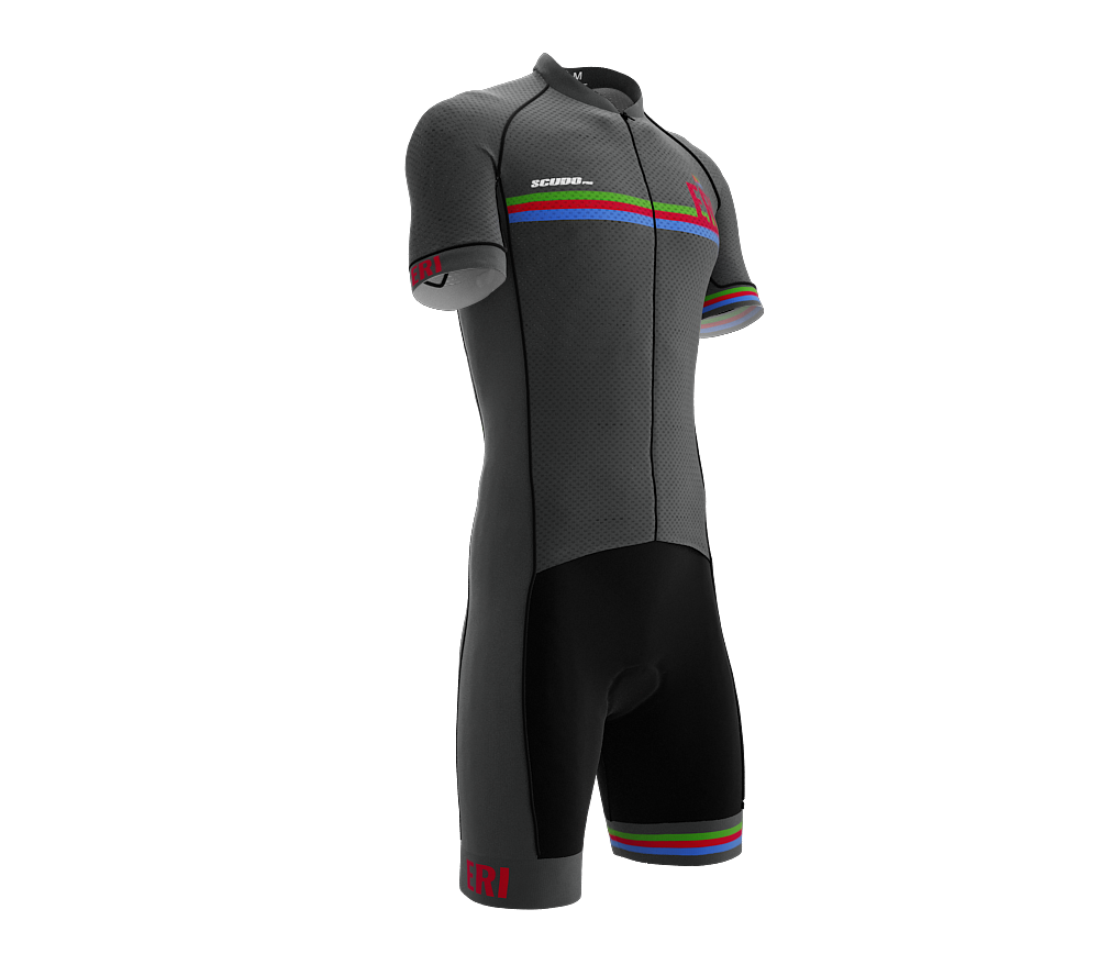 Eritrea Gray Code Cycling Speedsuit for Men