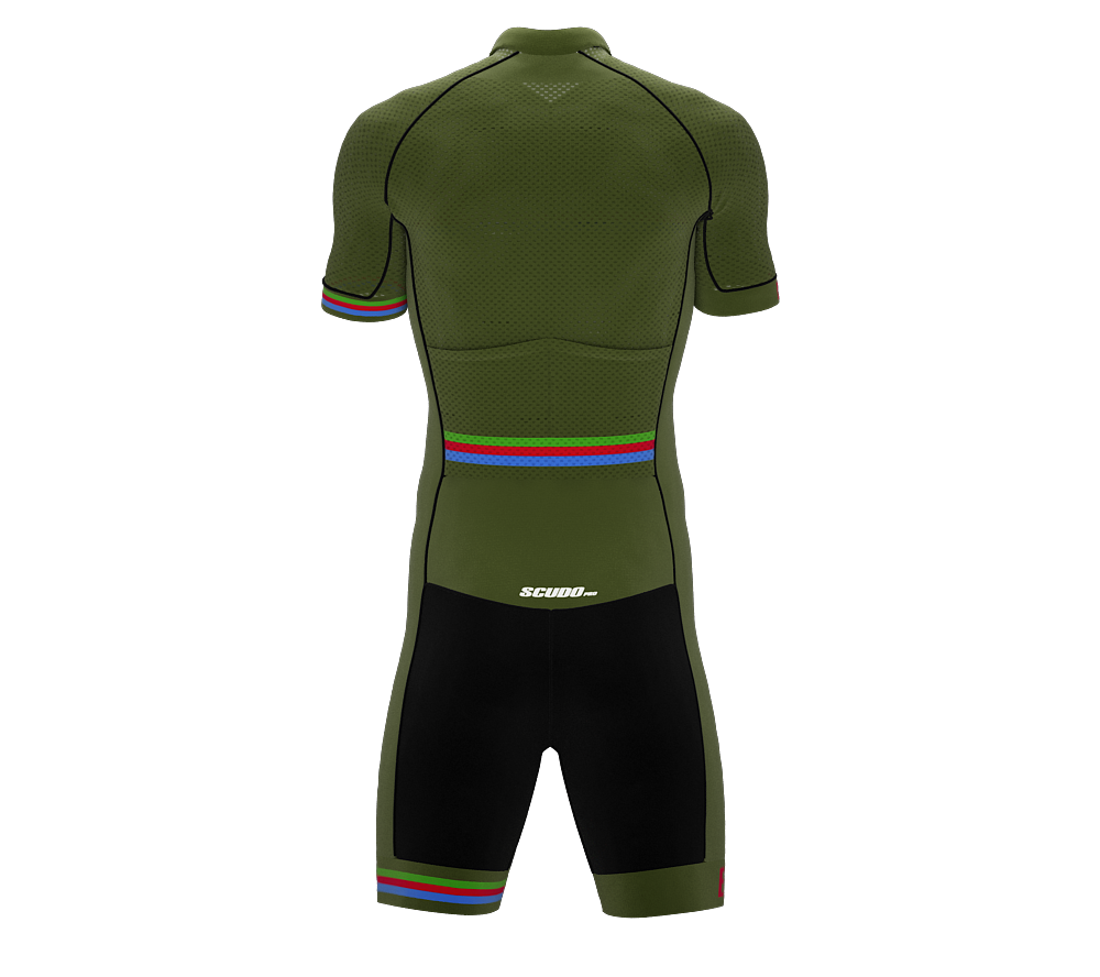 Eritrea Green Code Cycling Speedsuit for Men