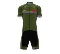 Eritrea Green Code Cycling Speedsuit for Men