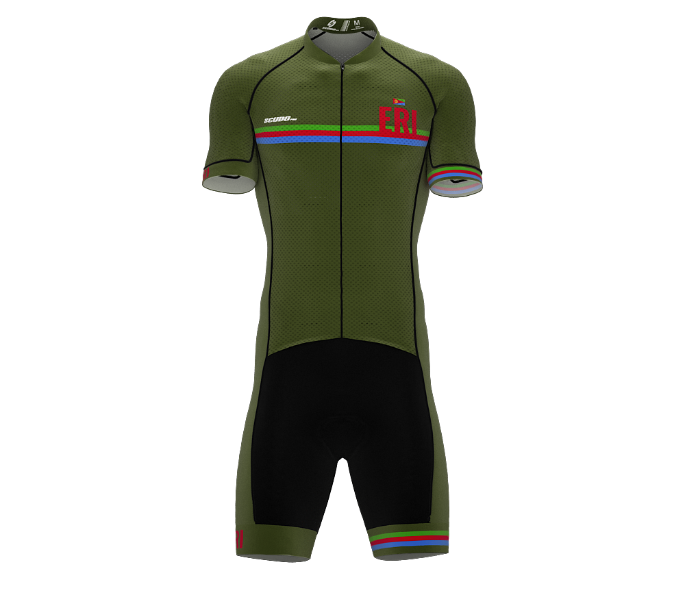 Eritrea Green Code Cycling Speedsuit for Men