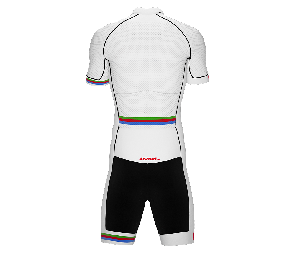 Eritrea White Code Cycling Speedsuit for Men