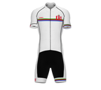 Eritrea White Code Cycling Speedsuit for Men