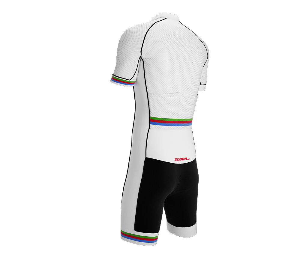 Eritrea White Code Cycling Speedsuit for Men