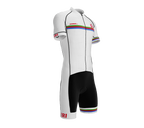 Eritrea White Code Cycling Speedsuit for Men