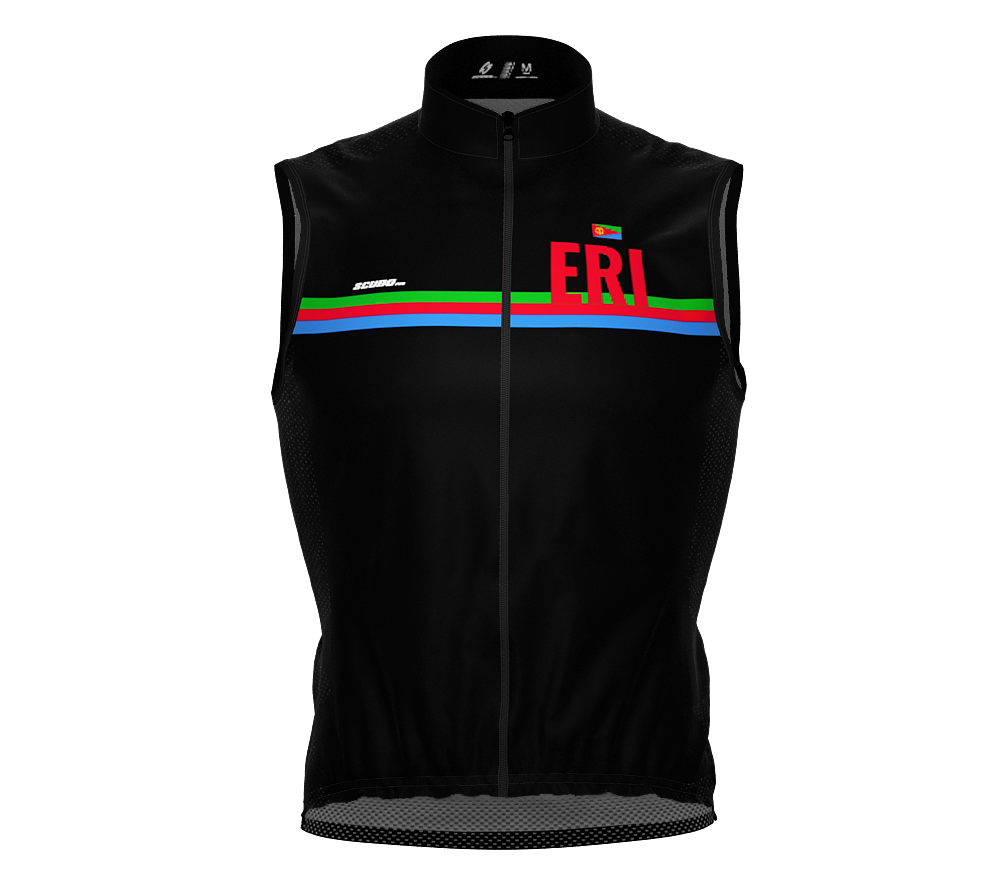 Wind Breaker Cycling Running Sports Vest Eritrea Country Code for Men And Women