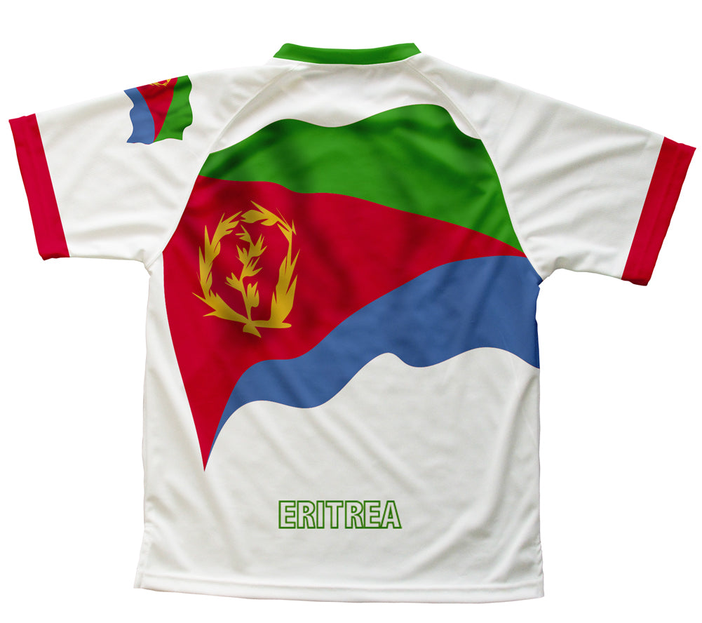 Eritrea Flag Technical T-Shirt for Men and Women
