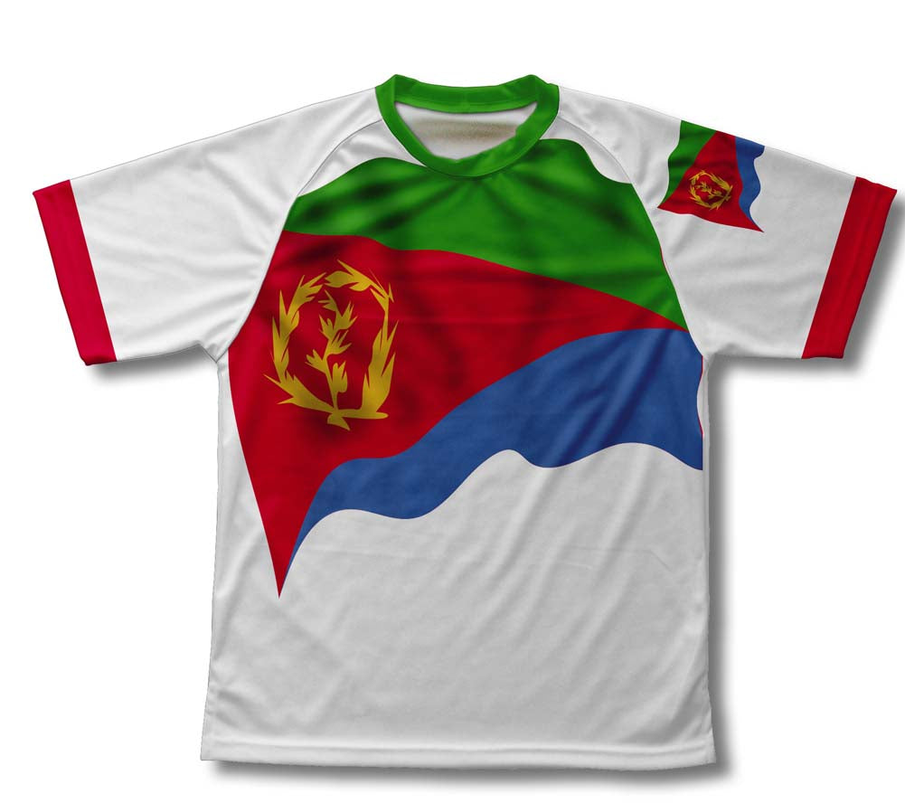 Eritrea Flag Technical T-Shirt for Men and Women