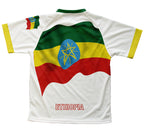 Ethiopia Flag Technical T-Shirt for Men and Women