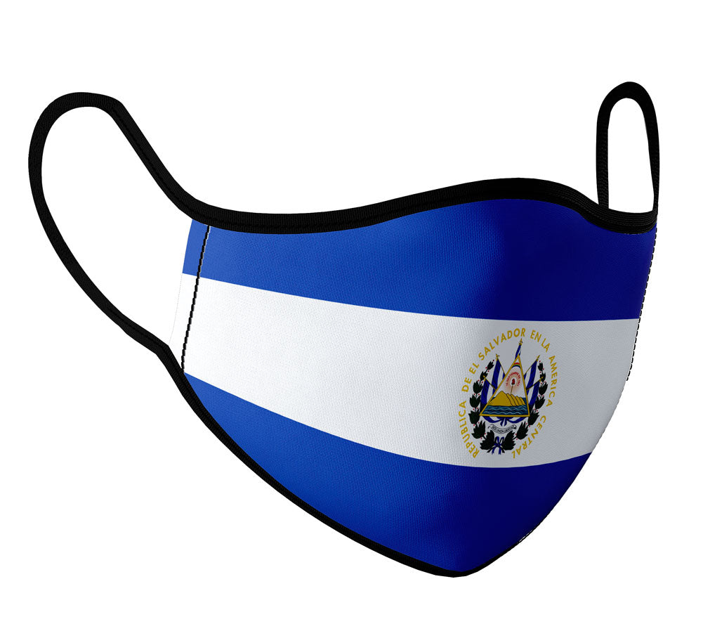 El Salvador- Face Mask with fluid and moisture resistant fabric. Reusable and Washable