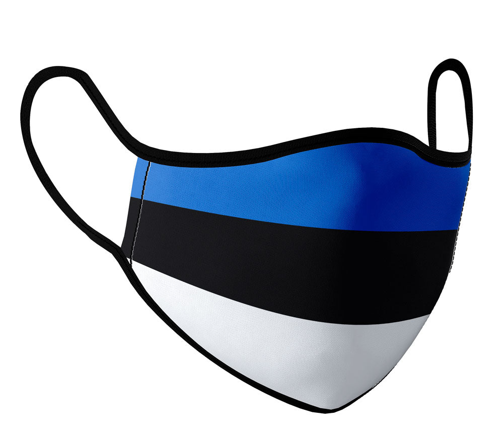 Estonia - Face Mask with fluid and moisture resistant fabric. Reusable and Washable