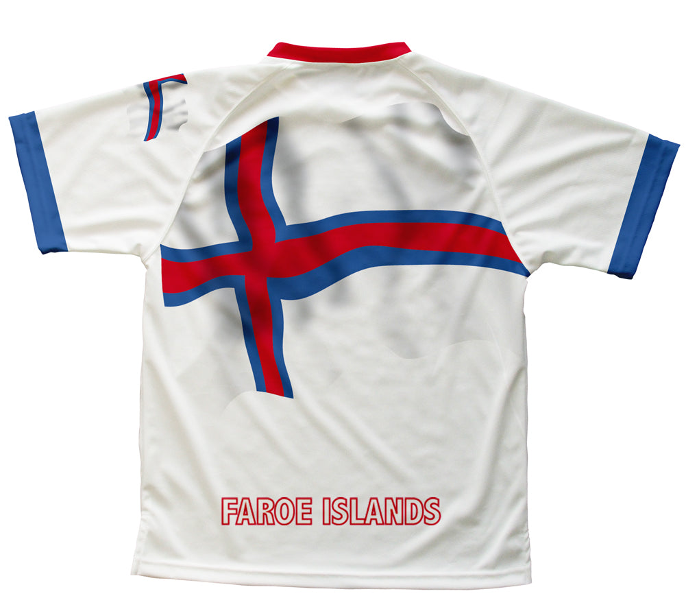 Faroe Islands Flag Technical T-Shirt for Men and Women
