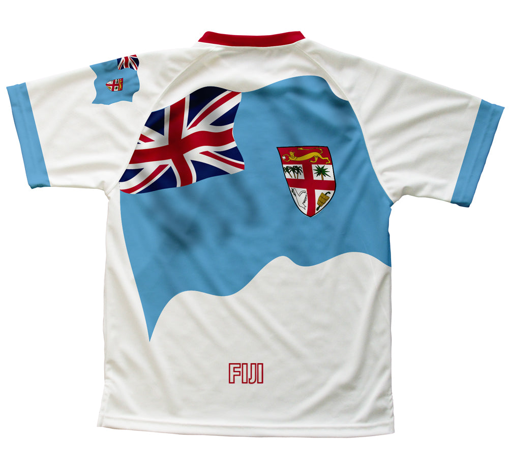 Fiji Flag Technical T-Shirt for Men and Women