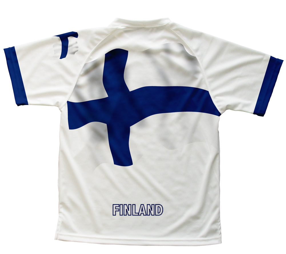 Finland Flag Technical T-Shirt for Men and Women