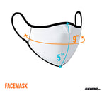 Alabama - Face Mask with fluid and moisture resistant fabric. Reusable and Washable