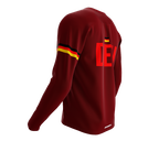 MTB BMX Cycling Jersey Long Sleeve Code Germany Vine for Men and Women