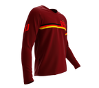 MTB BMX Cycling Jersey Long Sleeve Code Germany Vine for Men and Women