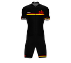 Germany Black Code Cycling Speedsuit for Men