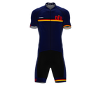 Germany Blue Code Cycling Speedsuit for Men