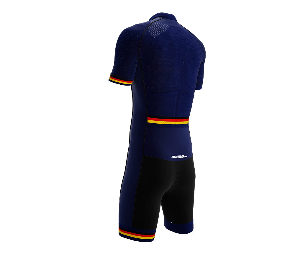 Germany Blue Code Cycling Speedsuit for Men