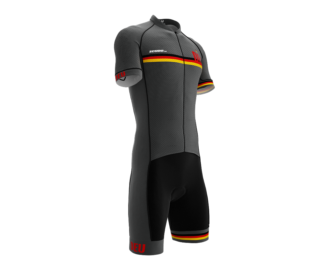 Germany Gray Code Cycling Speedsuit for Men