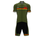 Germany Green Code Cycling Speedsuit for Men