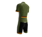 Germany Green Code Cycling Speedsuit for Men