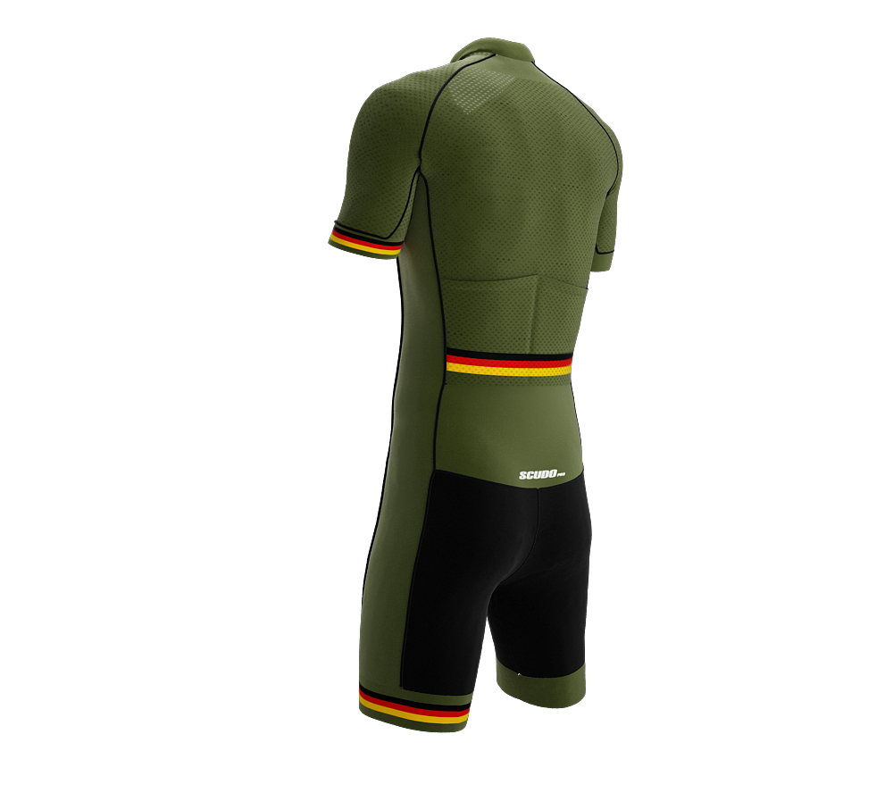 Germany Green Code Cycling Speedsuit for Men