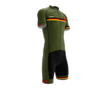 Germany Green Code Cycling Speedsuit for Men