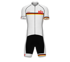 Germany White Code Cycling Speedsuit for Men